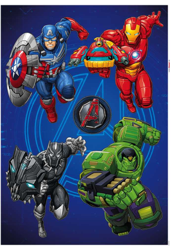 Sticker mural Avengers Mech Strike