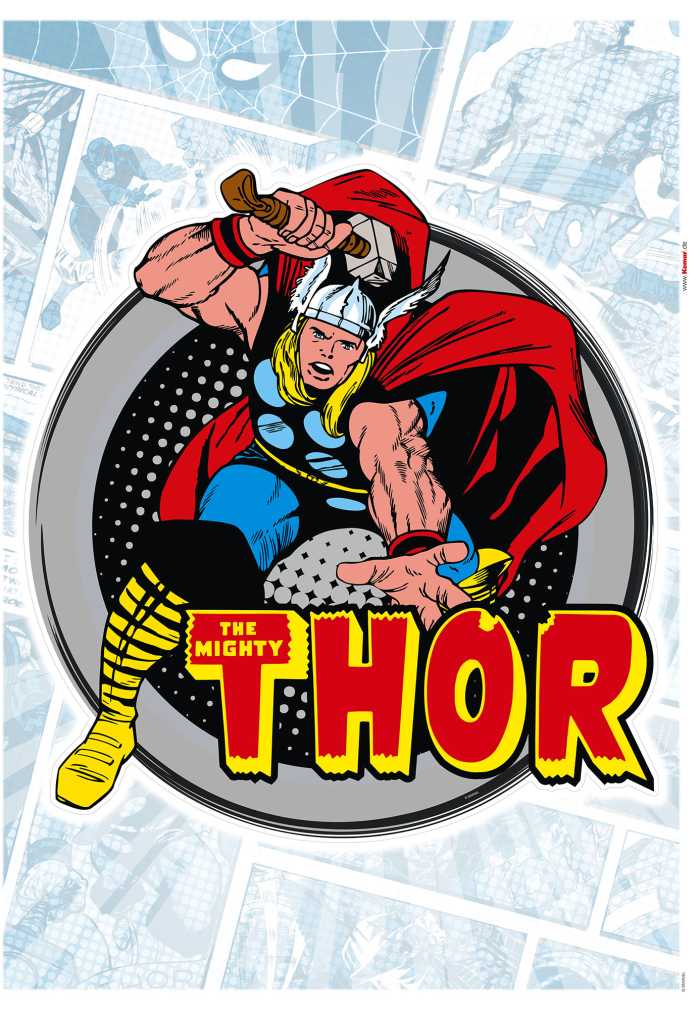 Sticker mural Thor Comic Classic