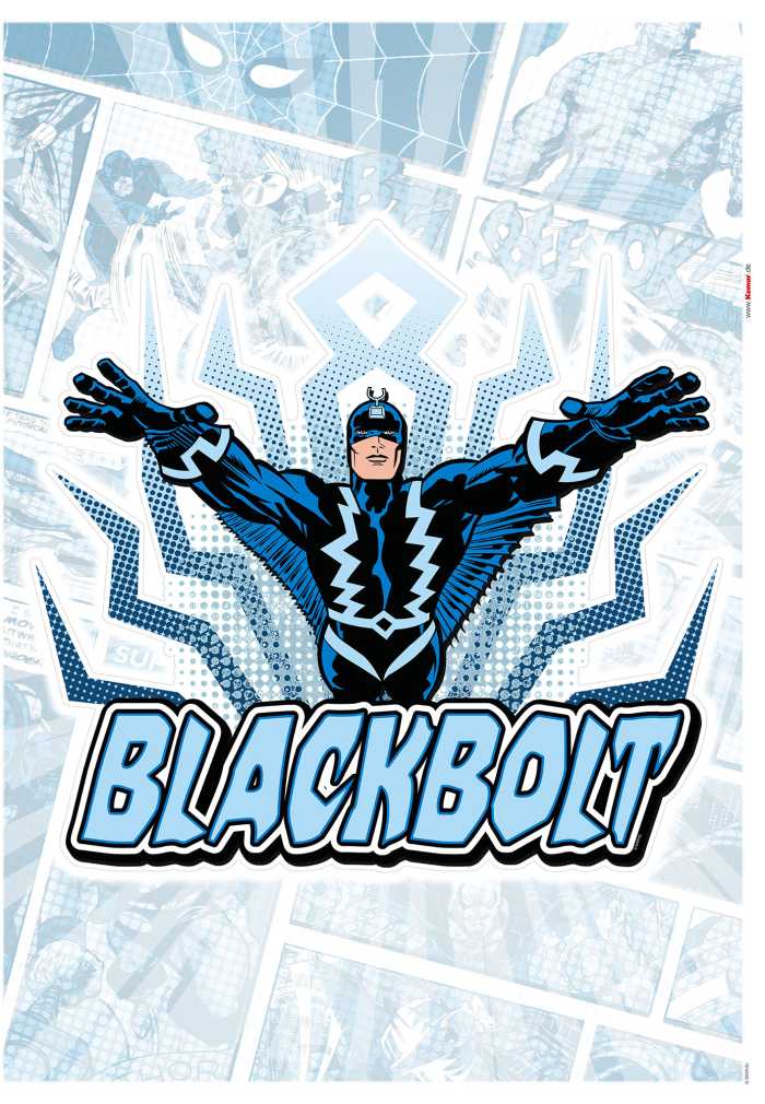 Sticker mural Blackbolt Comic Classic