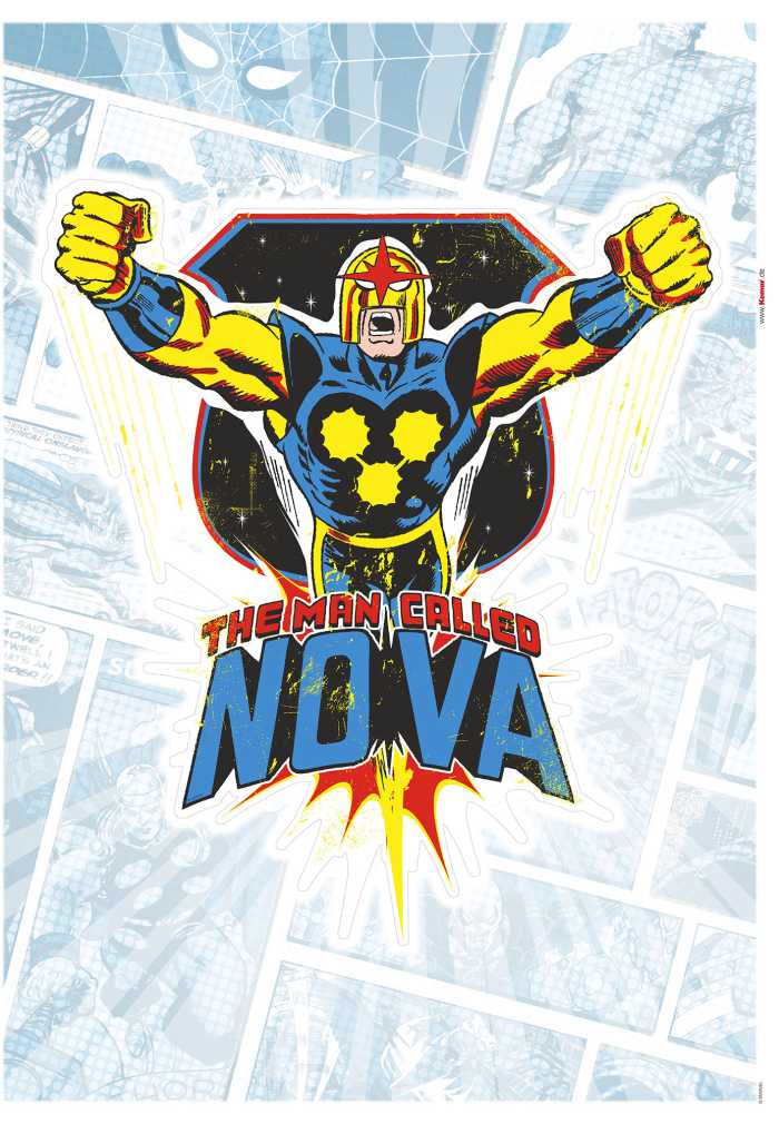 Sticker mural Nova Comic Classic