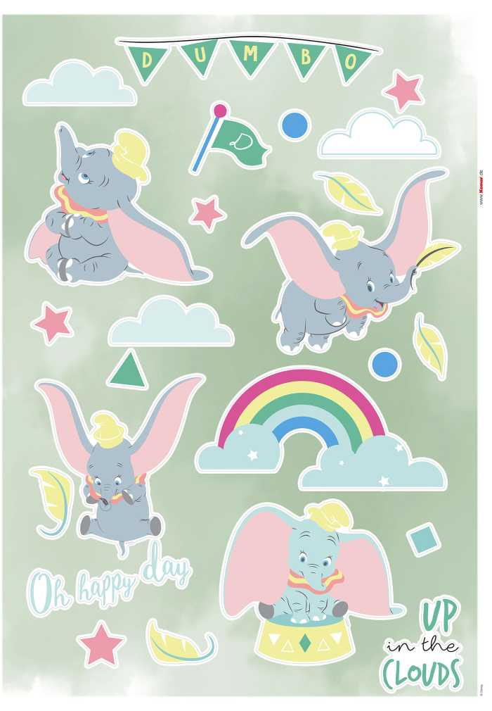 Sticker mural Dumbo Daydream