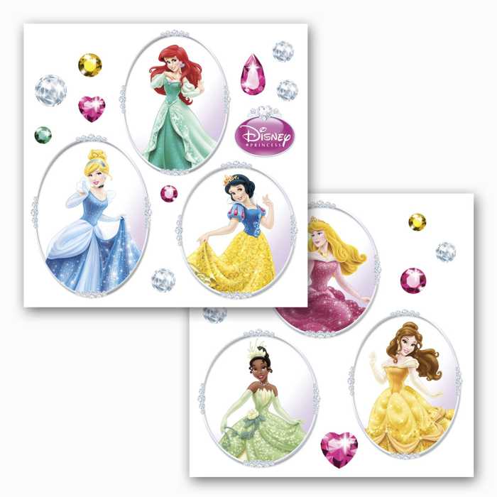 Sticker fenêtre Disney Princess