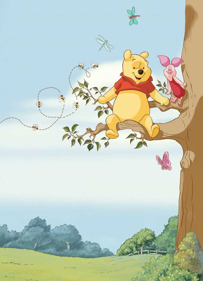 Photo murale Winnie the Pooh Tree