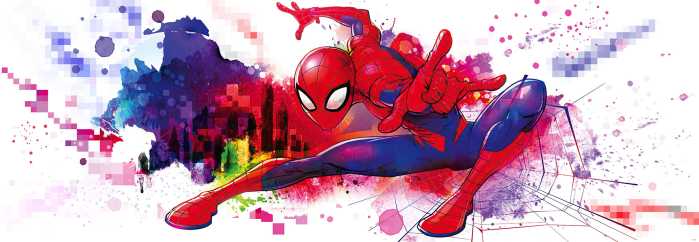 Photo murale Spider-Man Graffiti 