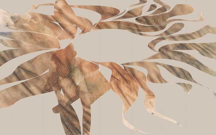 Photo murale intissé impression numérique Autumn Leaves