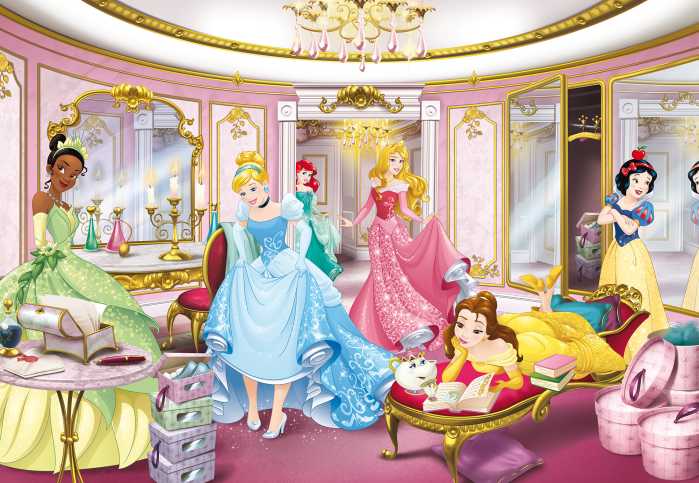 Photo murale Disney Princess Mirror