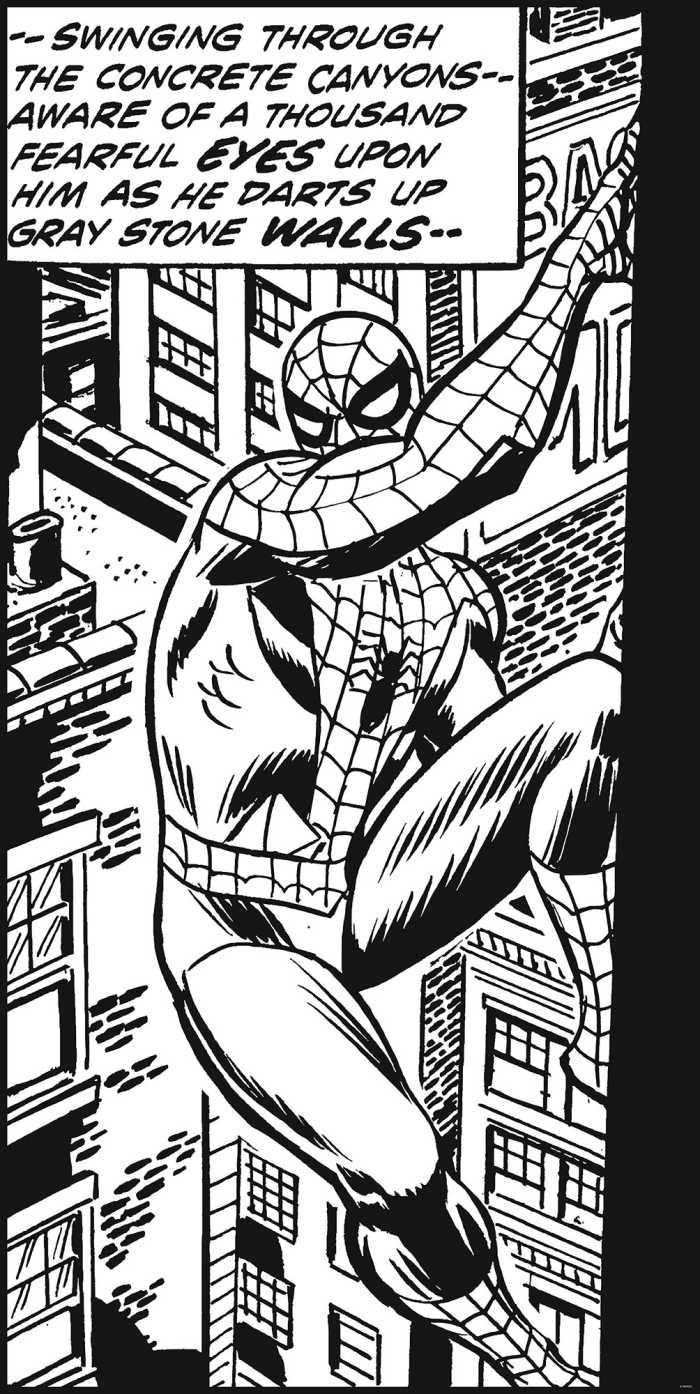 Poster XXL impression numérique Spider-Man Classic Climb