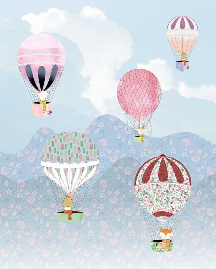Poster XXL impression numérique Happy Balloon