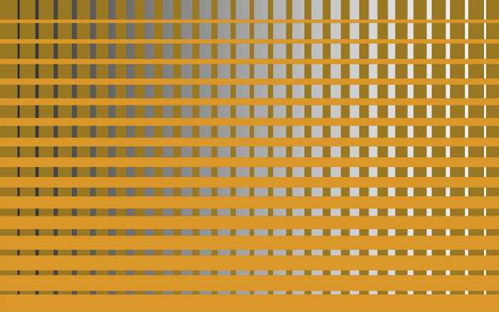 Poster XXL impression numérique Griddy orangecognac-grey
