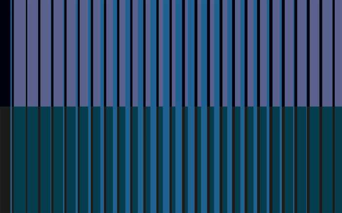 Poster XXL impression numérique Lamello Mezzo blue-petrolblue