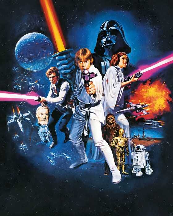 Intissé Premium Star Wars Poster Classic 1