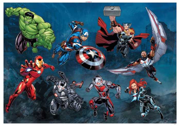  Avengers Action