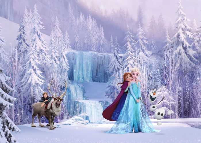 Intissé Standard Disney Frozen Snowy Memories