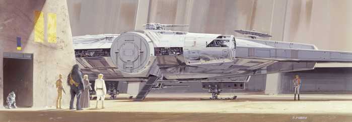 Papier Star Wars Classic RMQ Millenium Falcon