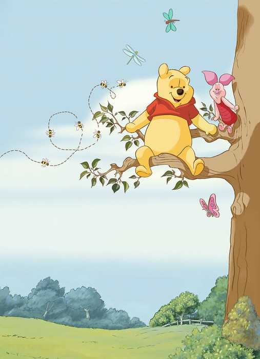 Papier Winnie the Pooh Tree
