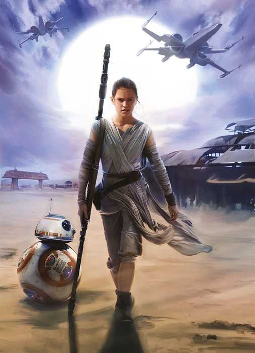 Papier Star Wars Rey