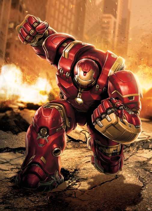 Photo murale sur papier Avengers Hulkbuster