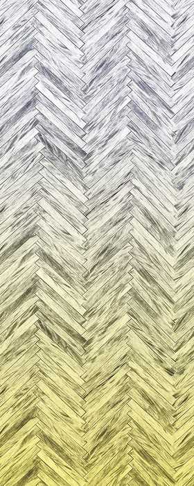 Intissé Premium Herringbone Yellow Panel