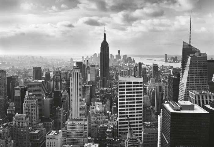 Photo murale sur papier NYC black and white