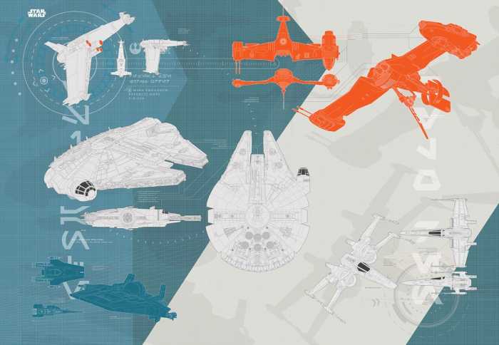 Papier STAR WARS Technical Plan