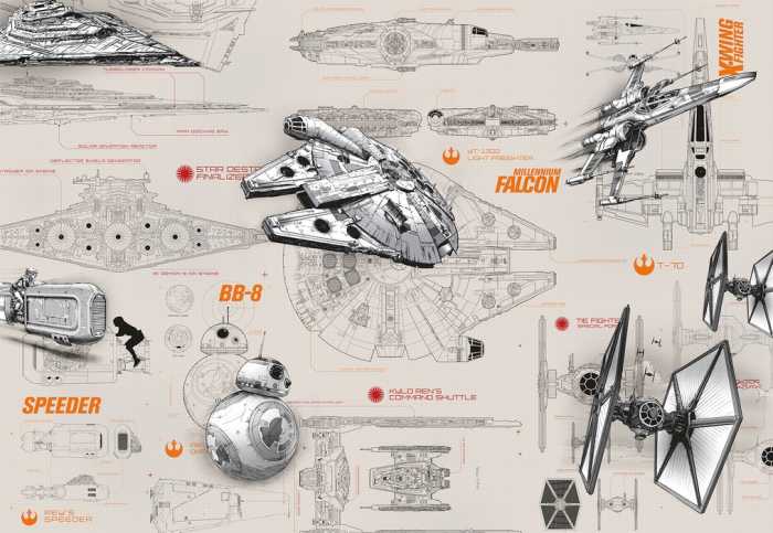Papier Star Wars Blueprints