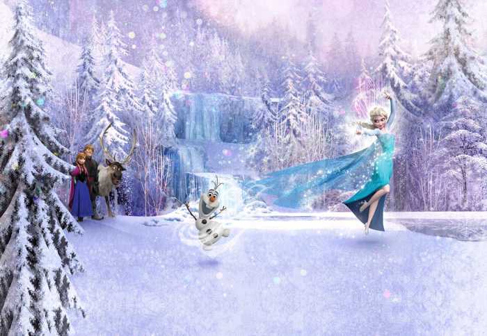Papier Frozen Forest