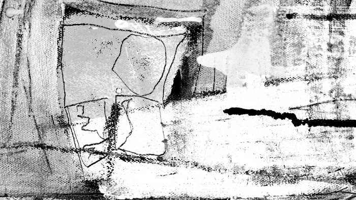 Photo murale intissé impression numérique Rooms Opening grey-white