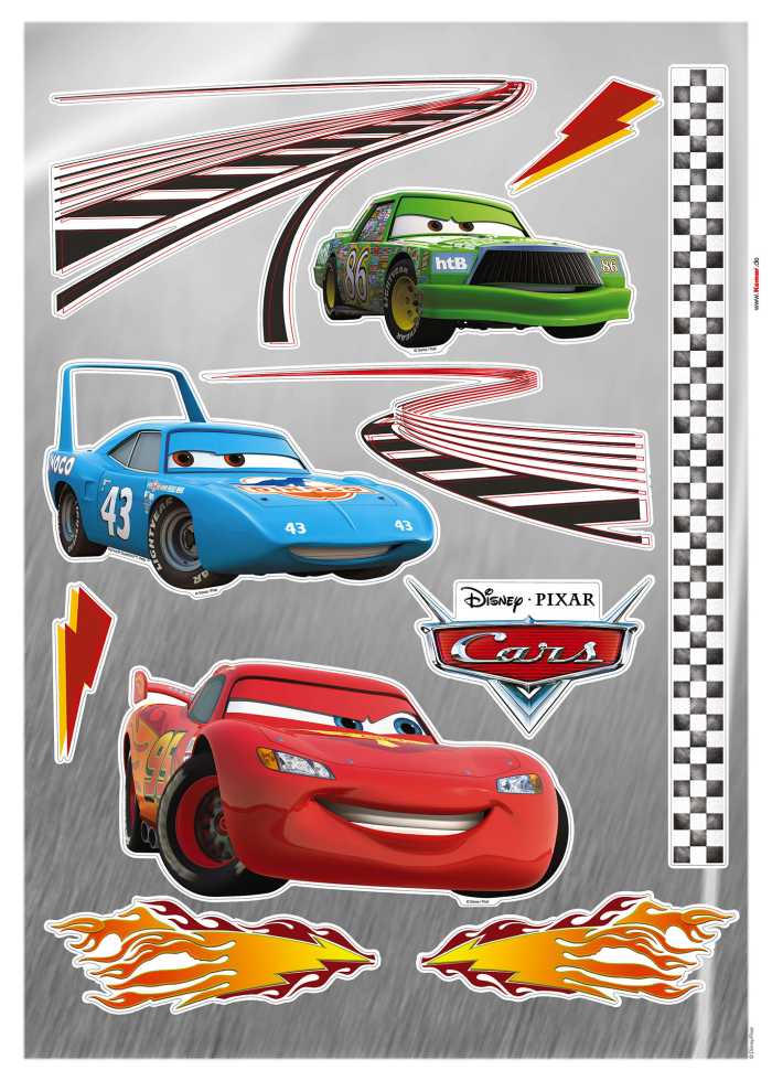 Sticker mural Cars