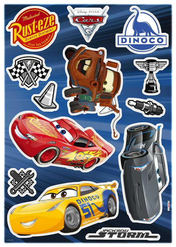Sticker mural Cars3