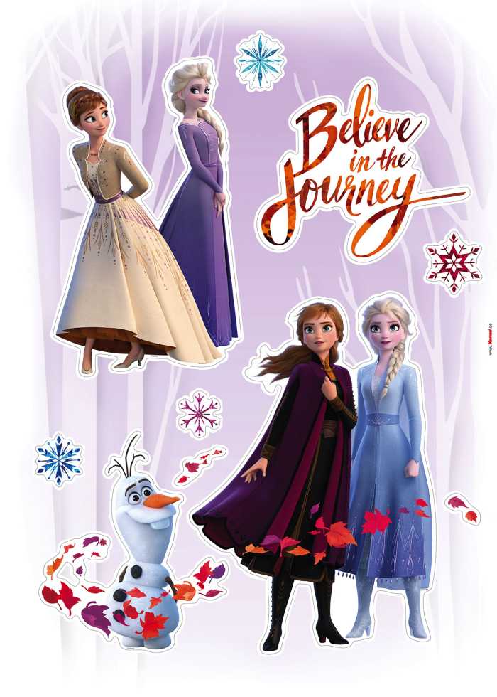 Sticker mural Believe in the Journey