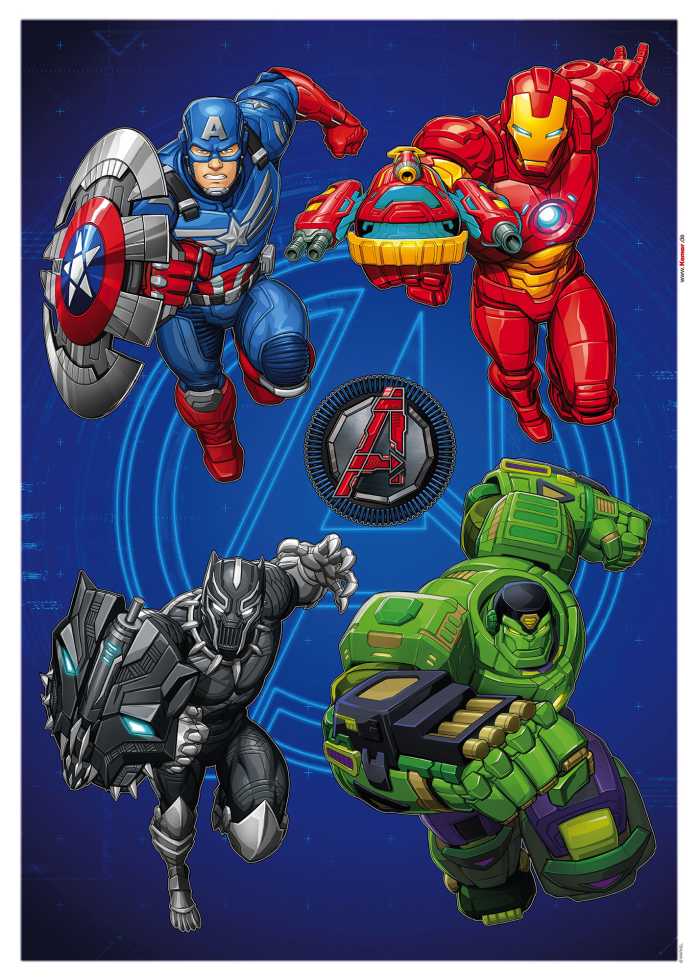 Sticker mural Avengers Mech Strike