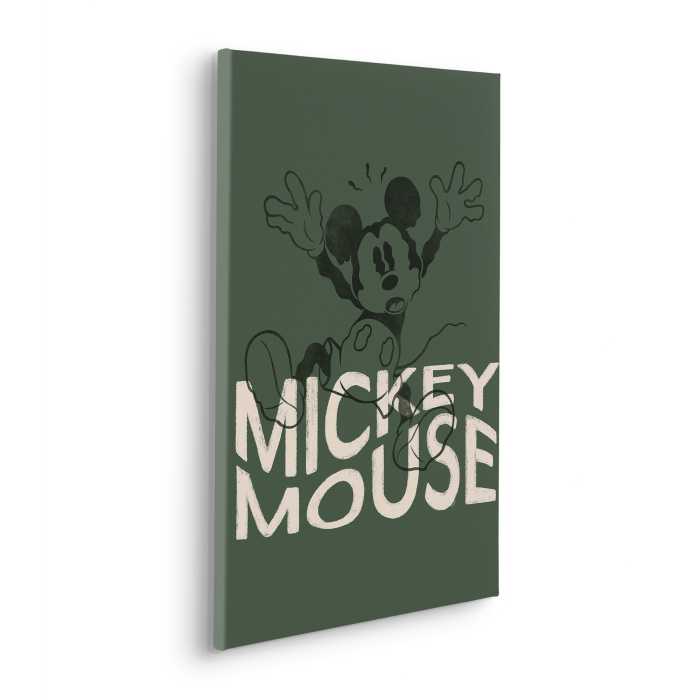 Toile Imprimé Disney Mickey Mouse Wavy