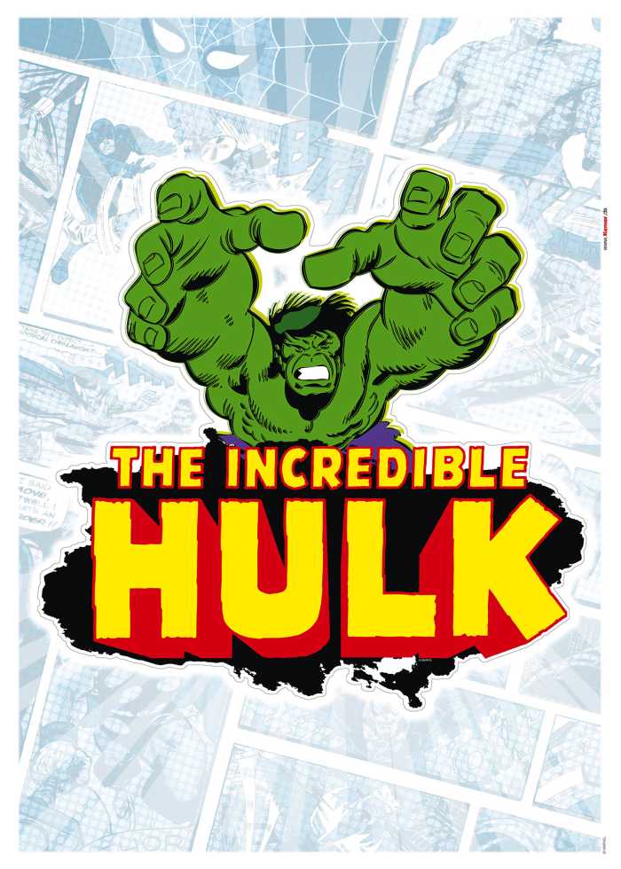 Sticker mural Hulk Comic Classic