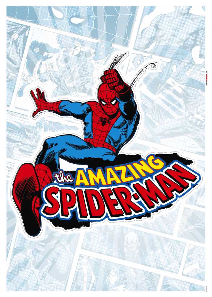 Sticker mural Spider-Man Comic Classic