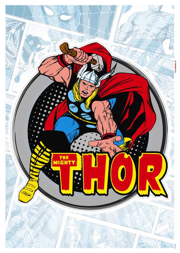 Sticker mural Thor Comic Classic