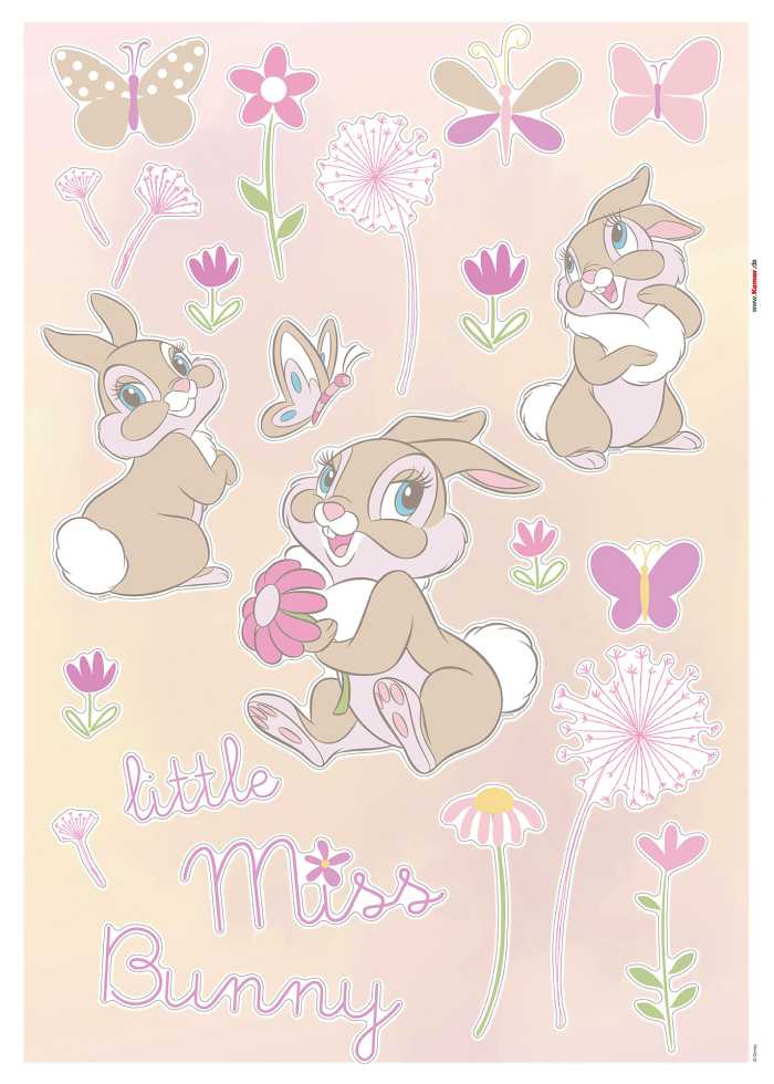 Sticker mural Little Miss Bunny