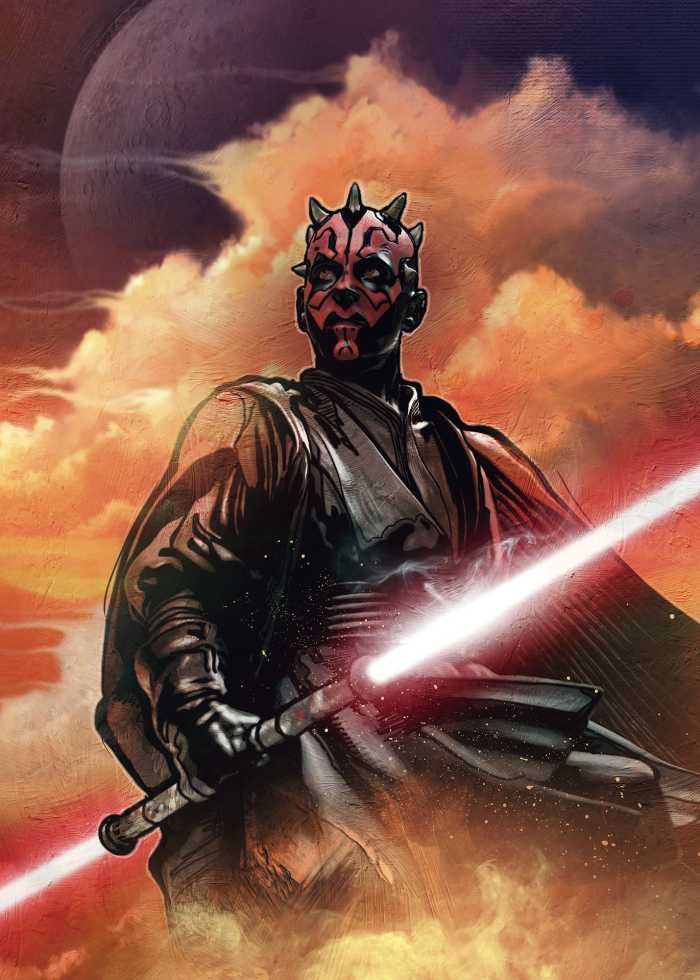 Photo murale intissé impression numérique Star Wars Classic Darth Maul