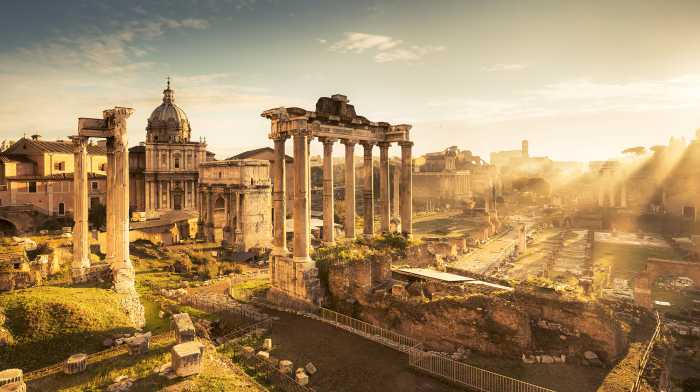 Photo murale intissé impression numérique Forum Romanum
