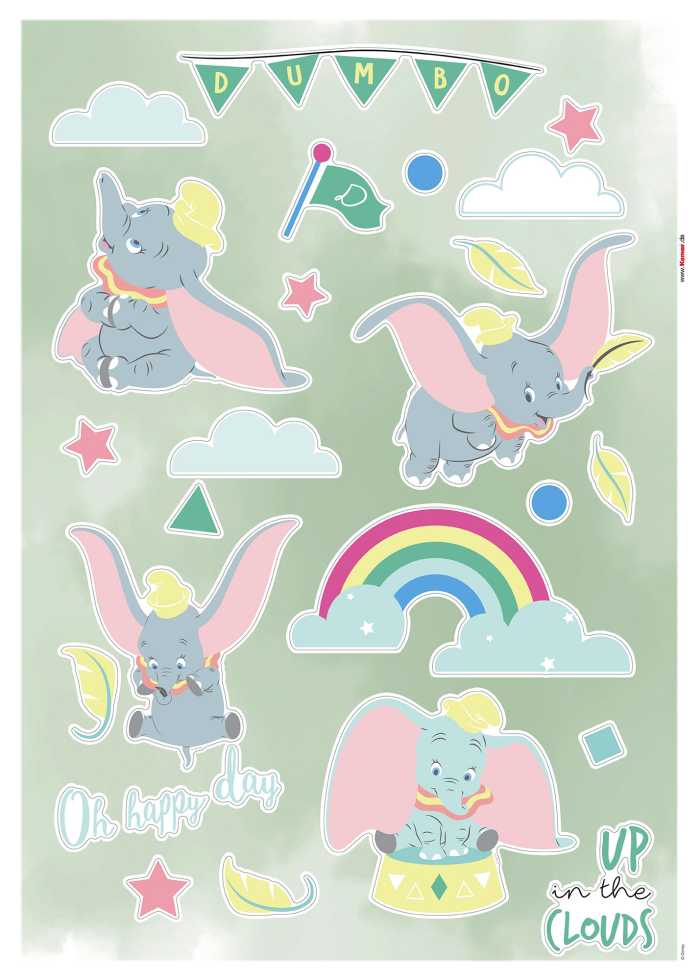 Sticker mural Dumbo Daydream