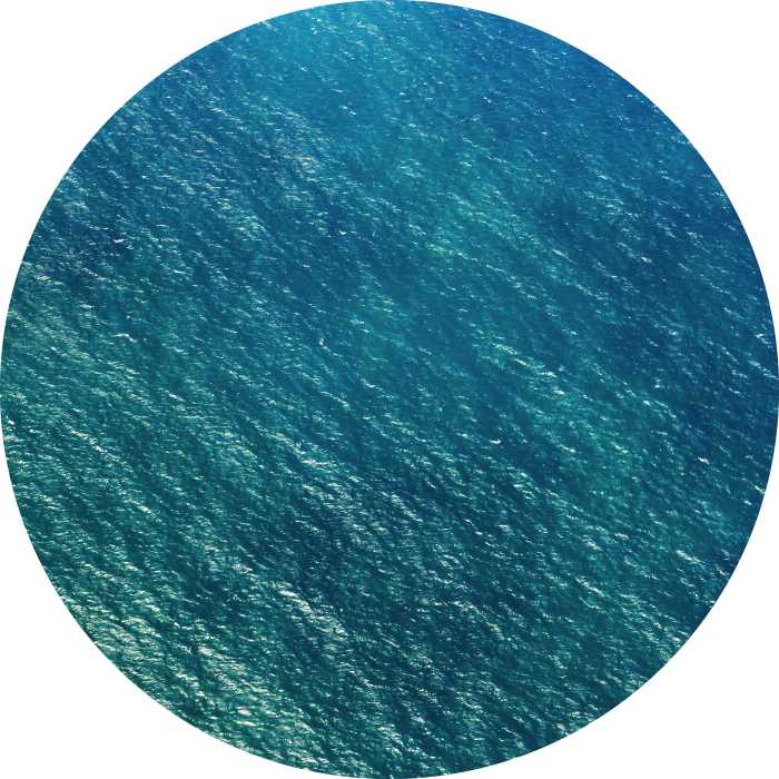 Photomural rond Calm