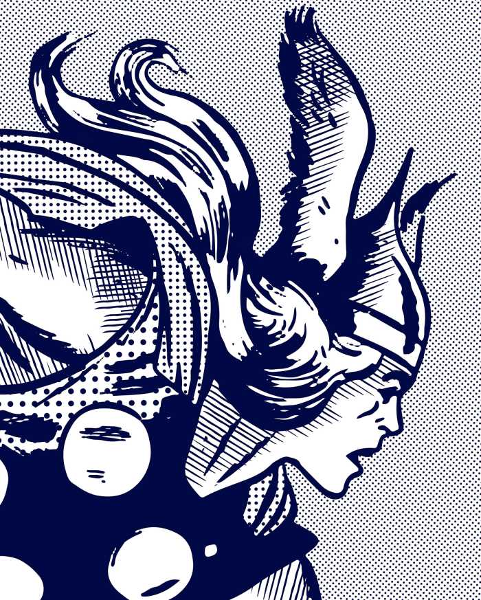Photo murale intissé impression numérique Legend of Thor