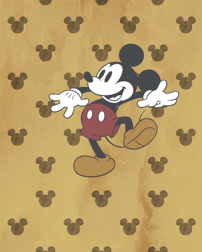 Photo murale intissé impression numérique Mickey Tap dance