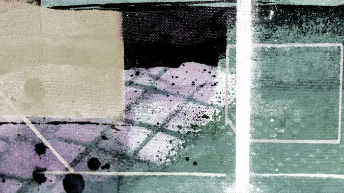 Photo murale intissé impression numérique Cobbles Together beige