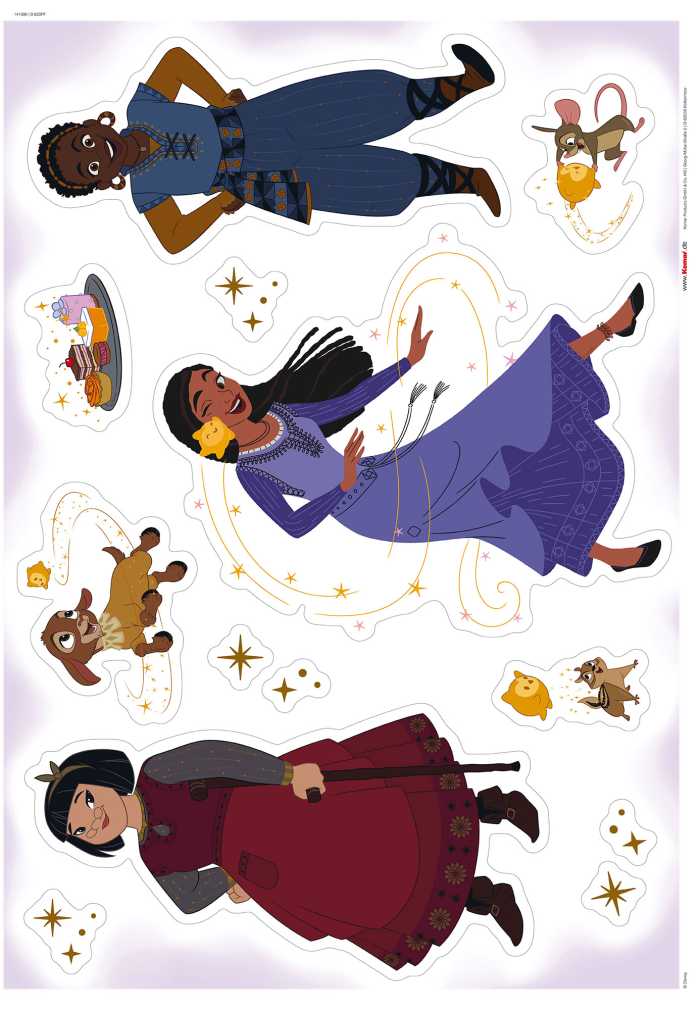 Sticker mural Wish Dance