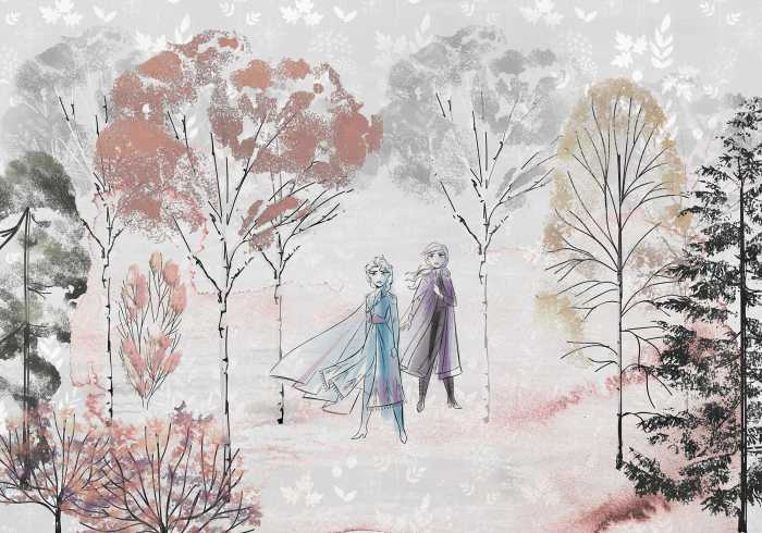 Photo murale intissé impression numérique Frozen Nature Spirit