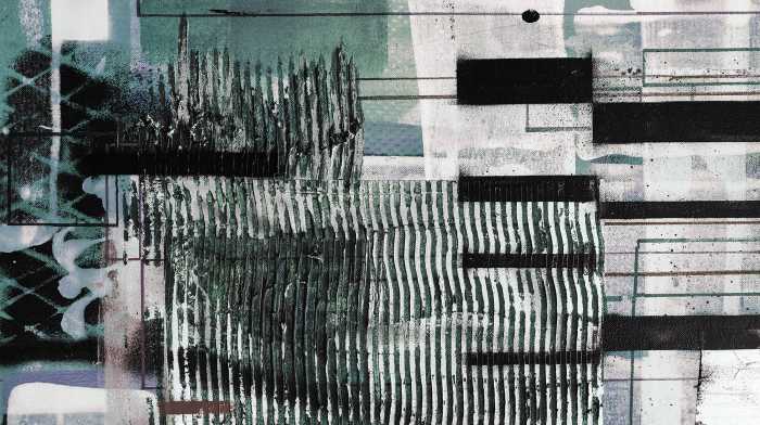 Photo murale intissé impression numérique Fringe Upswept