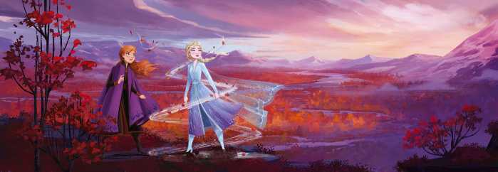 Photo murale Frozen Panorama
