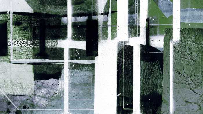 Photo murale intissé impression numérique Cuboids Linedup