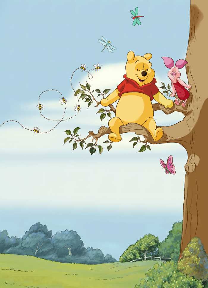 Photo murale Winnie the Pooh Tree