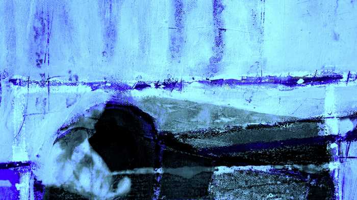 Photo murale intissé impression numérique Table Tilting lightblue